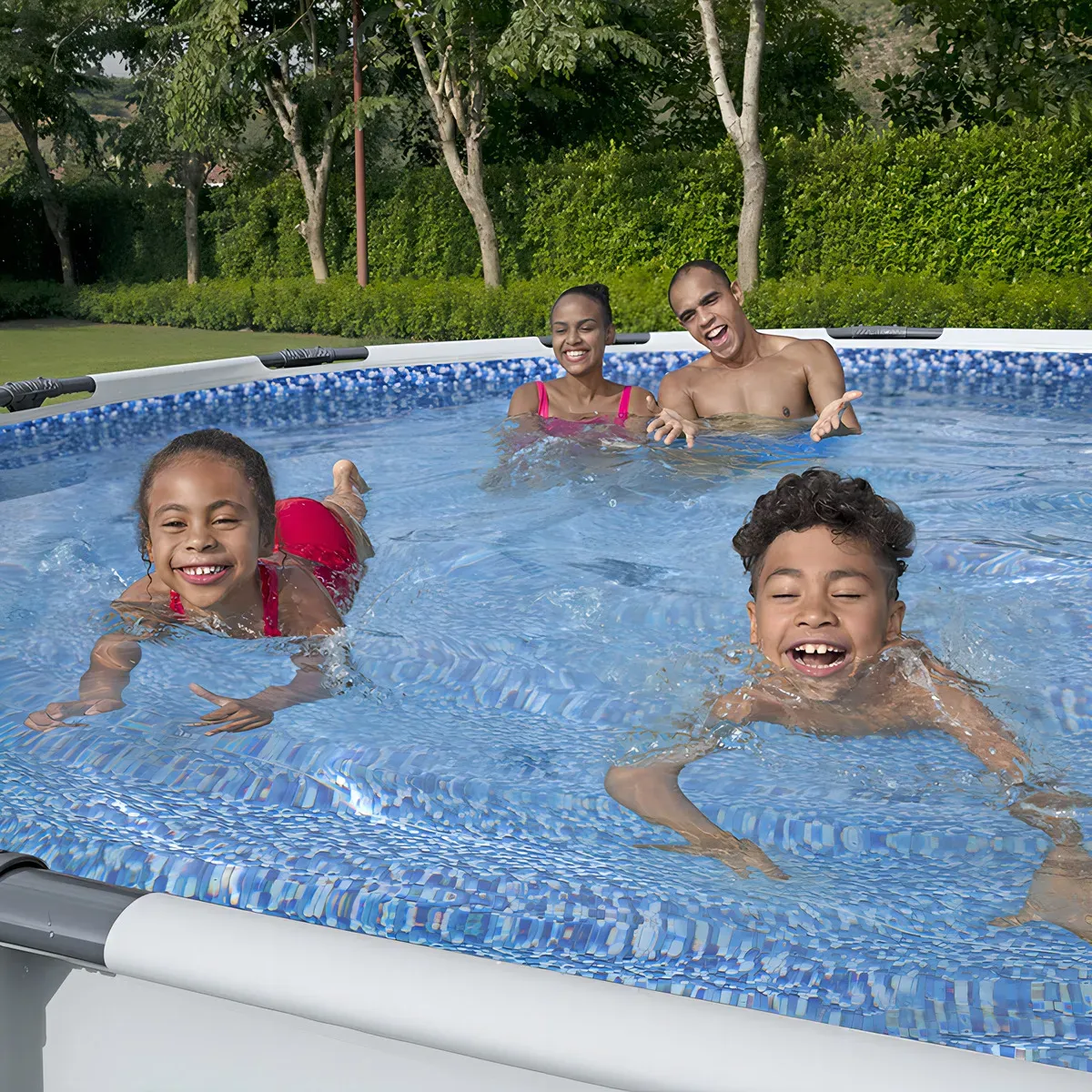 PISCINA STEEL PRO MAX™ GRIS 4.27MX84CM POOL SET BESTWAY - Imagen 4