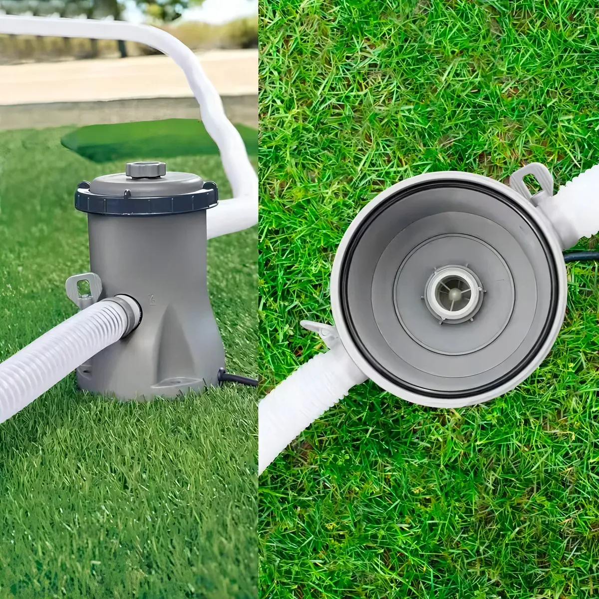 PISCINA STEEL PRO MAX™ GRIS 4.27MX84CM POOL SET BESTWAY - Imagen 5