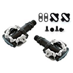 PEDAL SHIMANO PD-M520-PAR NEGRO (380GRS)