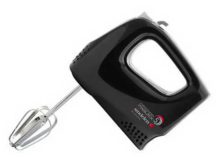 BATIDORA MANUAL SINDELEN 150W 5VEL. B-1510 NEGRA