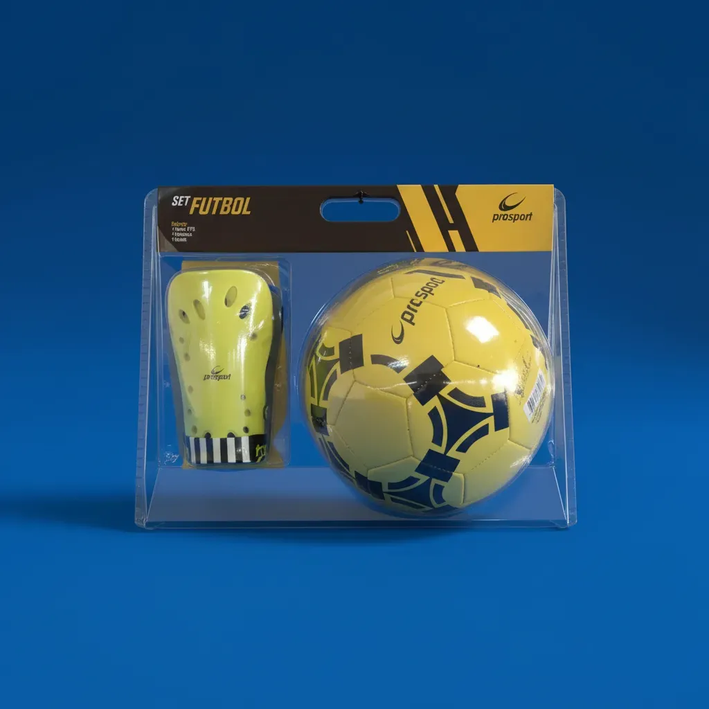 SET DE FUTBOL 3 EN 1 = BALÓN N 5 / MEDIAS S / CANILLERAS S - Imagen 9