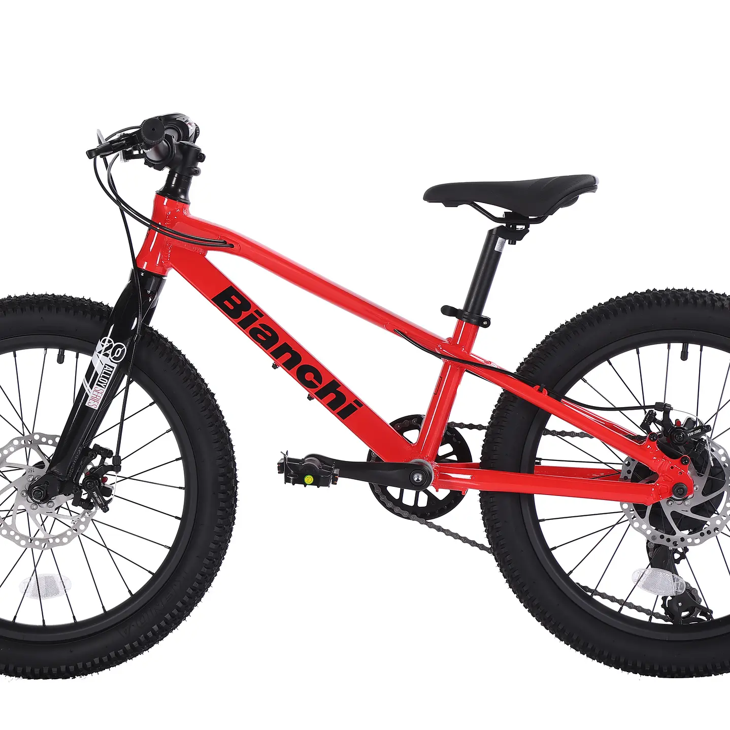 BICICLETA BIANCHI ALLOY 20 ST ROJO - Imagen 4