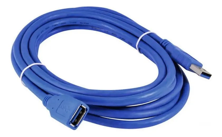 EXTENSIÓN USB 3.0 MACHO/HEMBRA 3 METROS AZUL - Imagen 2