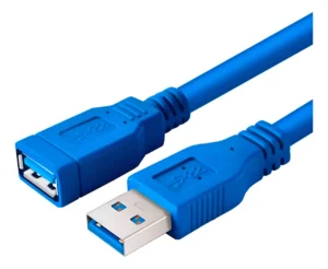 EXTENSIÓN USB 3.0 MACHO/HEMBRA 3 METROS AZUL