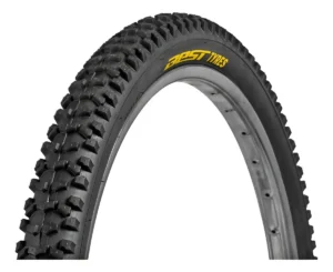 PACK 2 NEUMÁTICOS BICICLETA BEST ARO 26 X 2.50 + CÁMARAS NEGRO