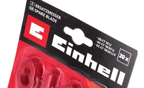 CUCHILLAS REPUESTOS ORILLADORA INALÁMBRICA EINHELL 20 PIEZAS - Imagen 2