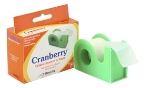 TELA ADHESIVA PAPEL MICROPOROSA 2.5 X 9 MT CRANBERRY