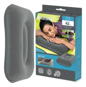 ALMOHADA INFLABLE ATERCIOPELADA BESTWAY 67121