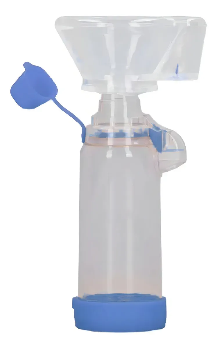 AEROCAMARA DOBLE VALVULA ADULTO Y PEDIATRICO CRANBERRY - Imagen 2