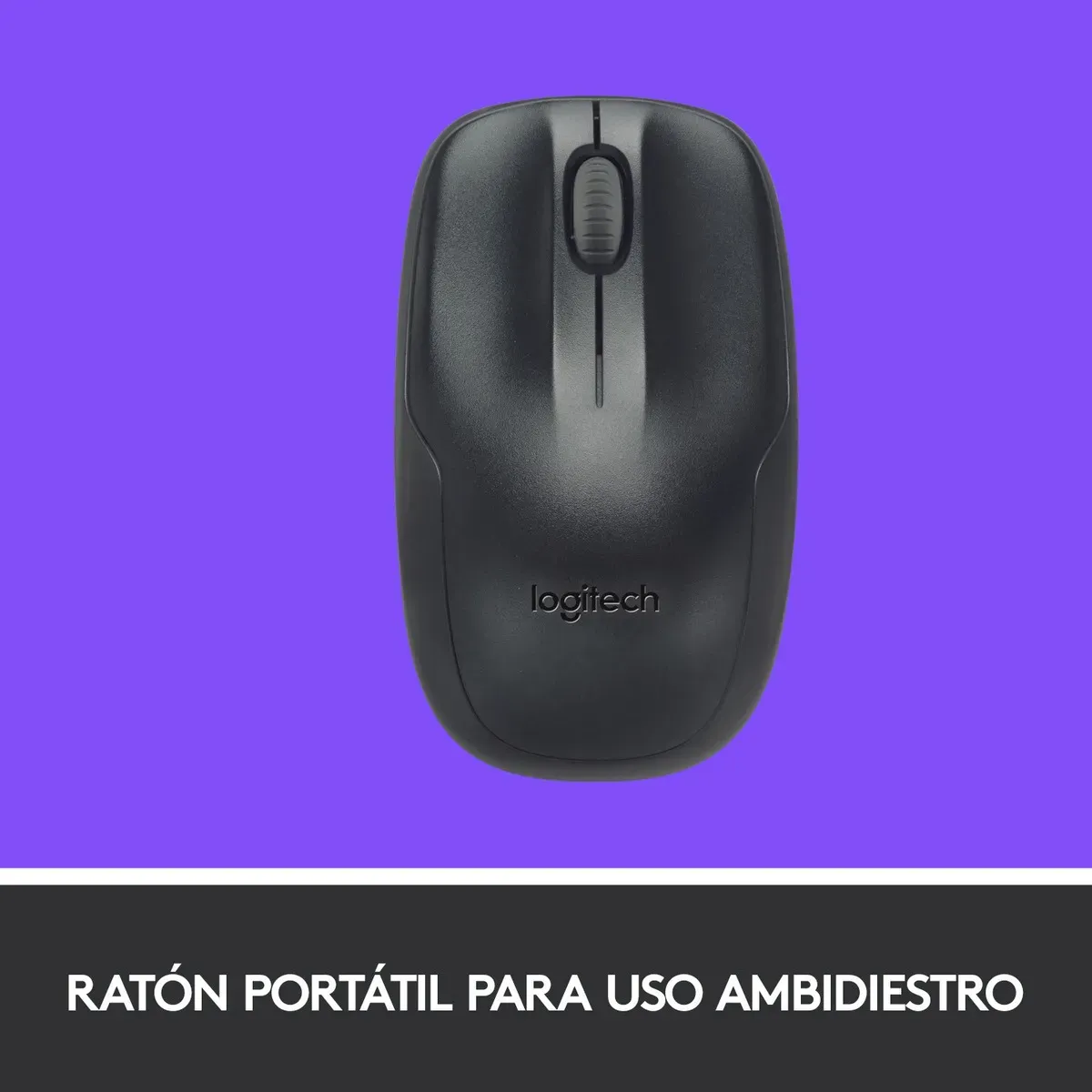 KIT TECLADO Y MOUSE LOGITECH MK220 INALÁMBRICO NEGRO - Imagen 5