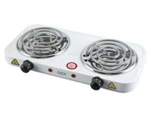 COCINILLA ELÉCTRICA CAMPING 2 QUEMADORES NEX