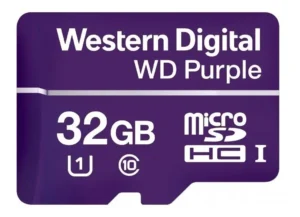 TARJETA DE MEMORIA WESTERN DIGITAL WDD032G1P0A WD PURPLE 32GB
