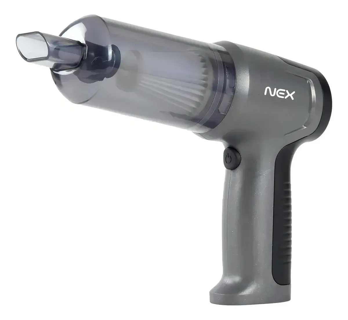ASPIRADORA DE MANO 4 EN 1 NEX RECARGABLE FILTRO 40WATTS NEX COLOR GRIS OSCURO