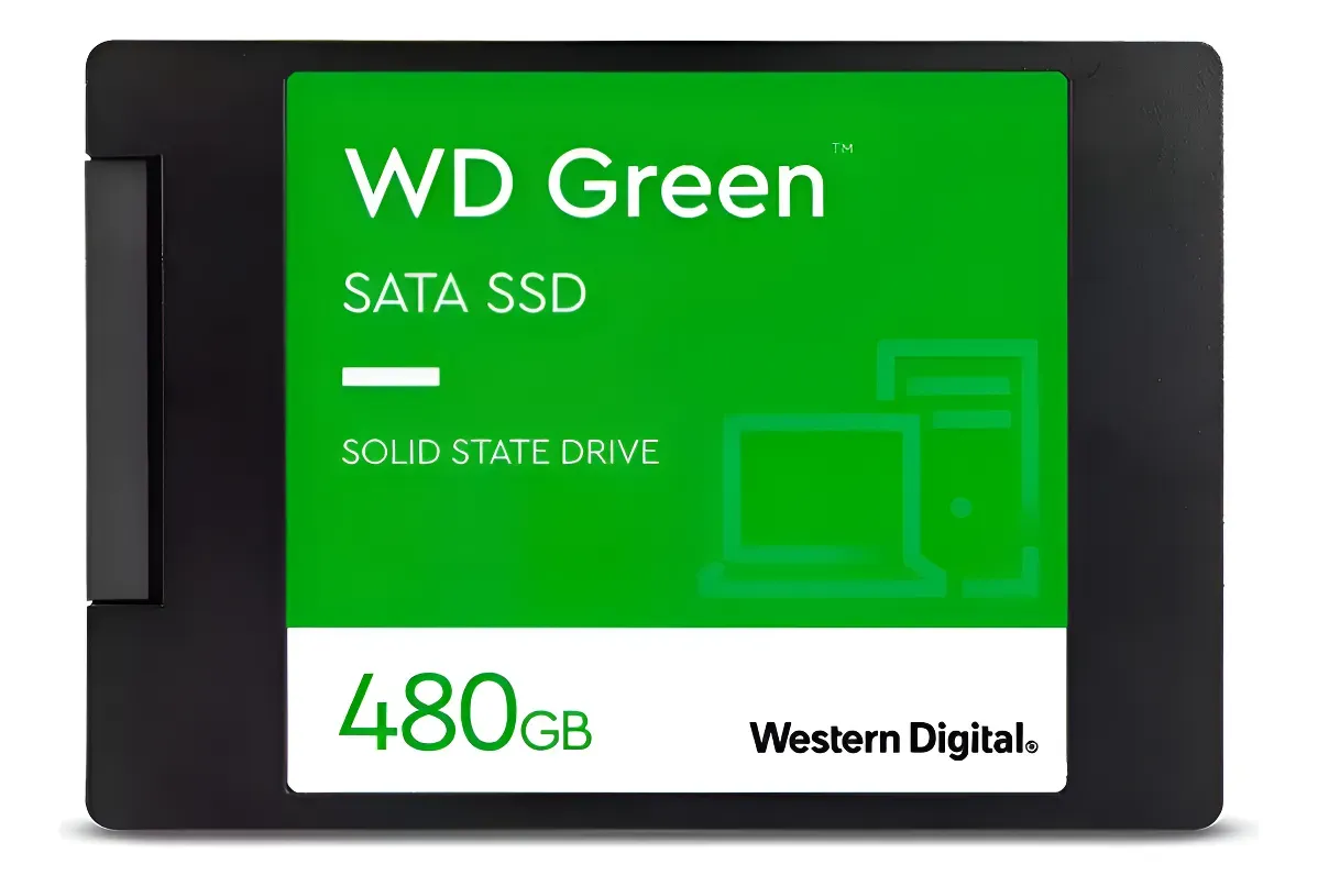 DISCO SÓLIDO SSD INTERNO WESTERN DIGITAL WD GREEN 480GB