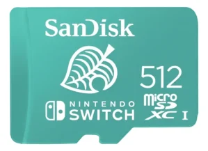 TARJETA MICROSD SANDISK 512GB PARA NINTENDO SWITCH