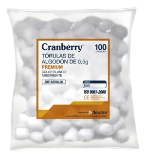 TORULAS ALGODÓN 0,5 GRS CRANBERRY AATOAL05 100 POMP