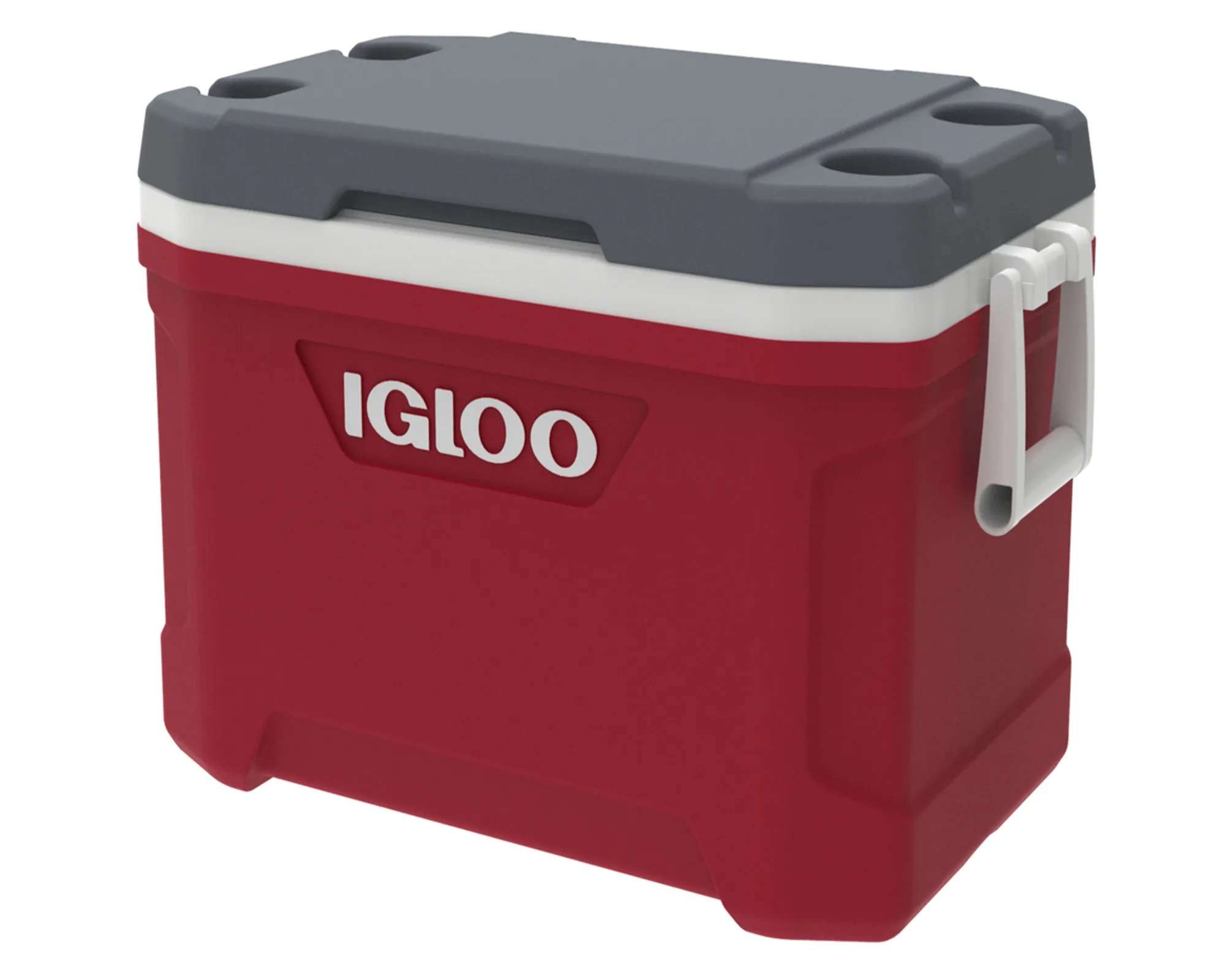 COOLER IGLOO 49 LITROS LATITUDE ROJO - Imagen 2