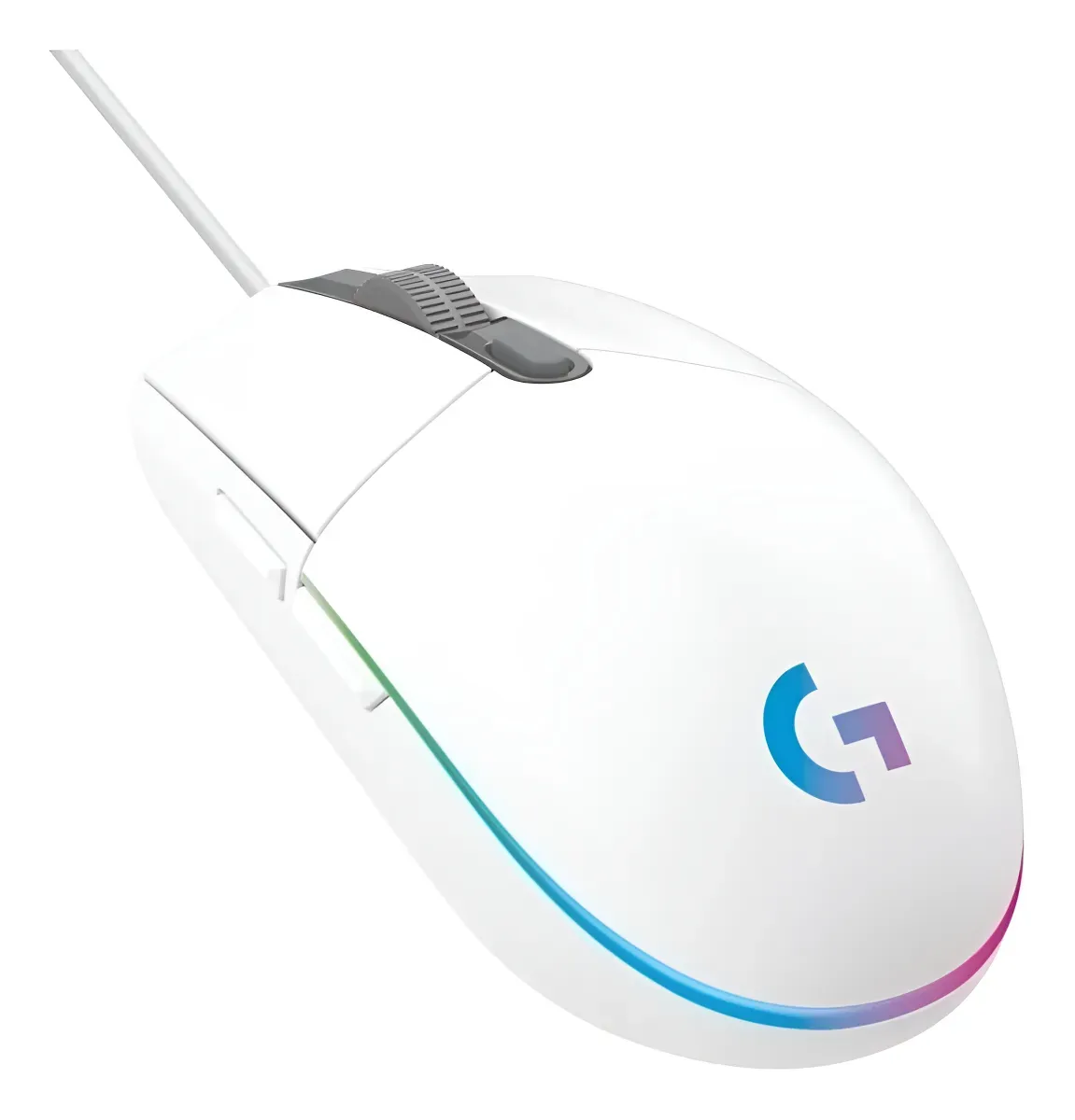 MOUSE GAMER LOGITECH G203 LIGHTSYNC BLANCO - Imagen 2