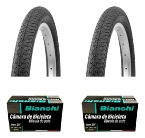 NEUMÁTICO BICICLETA ARO 20 X 2.125 + CÁMARA BMX