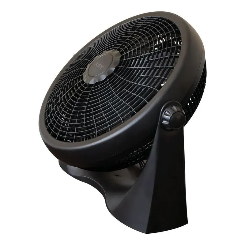 VENTILADOR NEX BOX 40.6CM OSCILANTE 5 ASPAS NEGRO 40.64 CM 50HZ / 60HZ PLÁSTICO - Imagen 6
