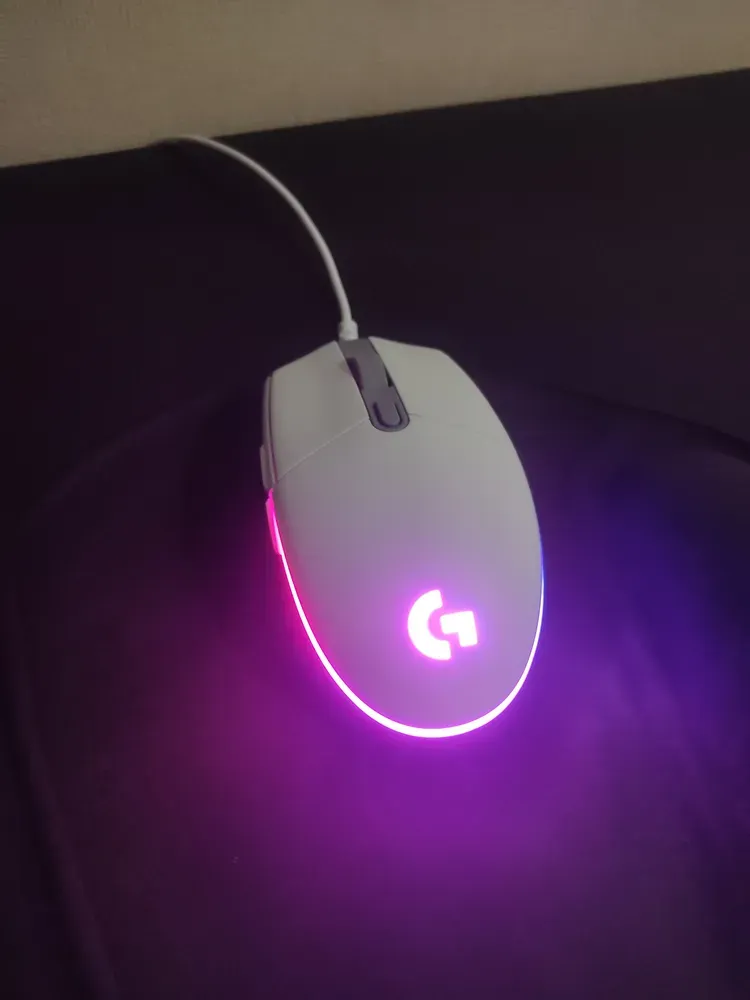 MOUSE GAMER LOGITECH G203 LIGHTSYNC BLANCO - Imagen 3