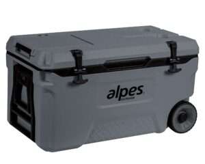 COOLER NEVERA RÍGIDA ALPES CON RUEDAS 50 LT