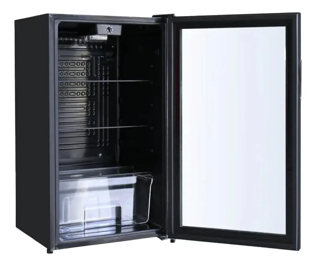 VISICOOLER FRIGOBAR NEX 92 LITROS VIDRIO TEMPLADO 2 CAPAS - Imagen 3