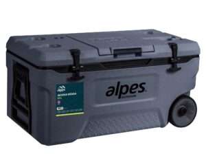 COOLER NEVERA RÍGIDA CON RUEDAS ALPES 70 LITROS