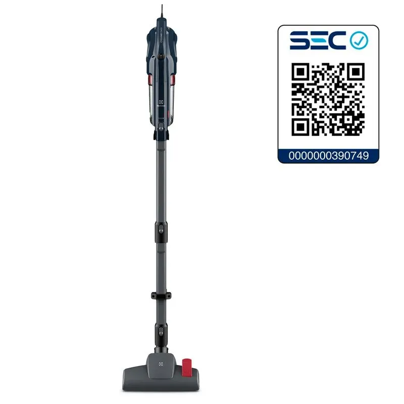 ASPIRADORA VERTICAL CON CABLE ELECTROLUX 1300W CICLÓNICA 3 EN 1 CON FILTRO HEPA PTE10 AZUL - Imagen 2