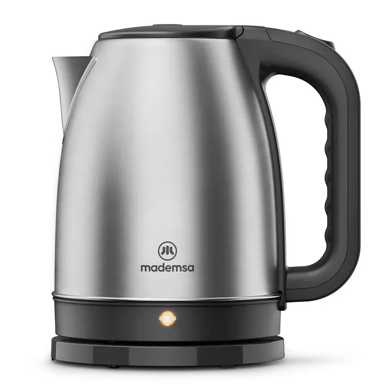 HERVIDOR ELÉCTRICO MADEMSA 1,8L CON APAGADO AUTOMÁTICO MEK10 ACERO INOXIDABLE