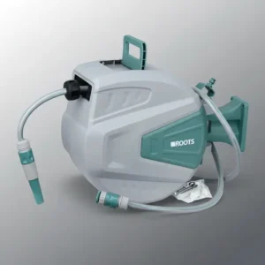 ENROLLADOR DE MANGUERA AUTO RETRÁCTIL CARRETE DE 15M ROOTS