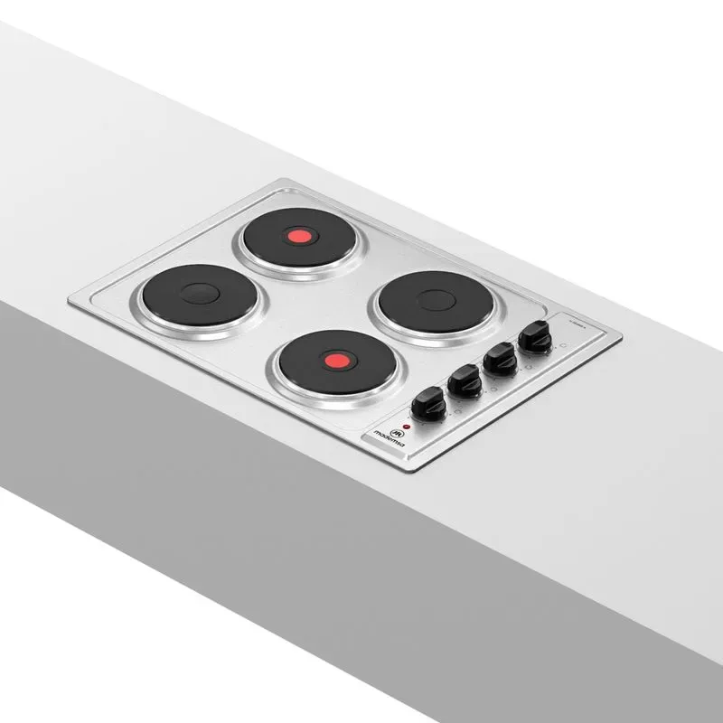 ENCIMERA ELÉCTRICA 4 PLATOS MADEMSA LUZ INDICADORA DE FUNCIONAMIENTO M EE48ED A INOX - Imagen 3