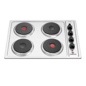 ENCIMERA ELÉCTRICA 4 PLATOS MADEMSA LUZ INDICADORA DE FUNCIONAMIENTO M EE48ED A INOX