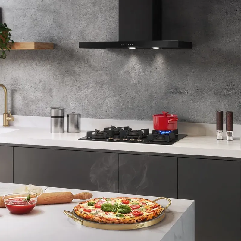 PIEDRA PIZZA FENSA PIEDRA CON ASAS DE COBRE - Imagen 7