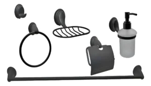 SET DE ACCESORIOS DE BAÑO 6 PIEZAS NOTTE TÄUMM