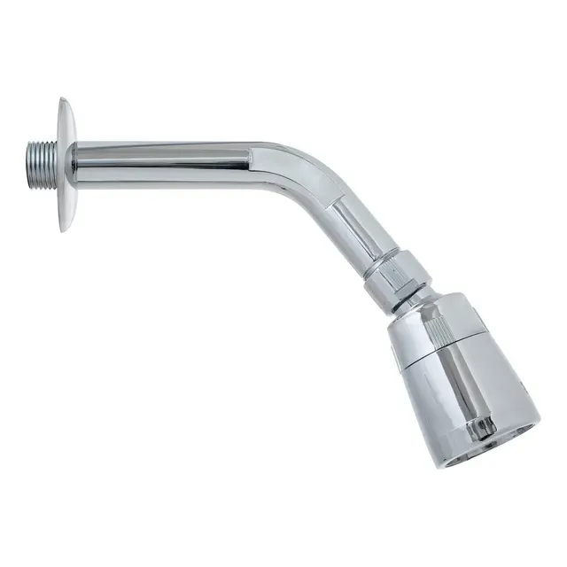 BRAZO DUCHA CROMADA PLÁSTICO AL MURO CON DIFUSOR TAUMM
