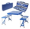 MESA DE CAMPING Y SILLAS PLEGABLE ALPES