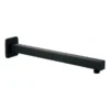 BRAZO DE DUCHA 40 CMS NEGRO MATE ACERO INOX SCHWARTZ TAUMM