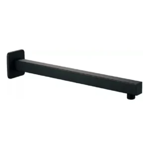 BRAZO DE DUCHA 40 CMS NEGRO MATE ACERO INOX SCHWARTZ TAUMM