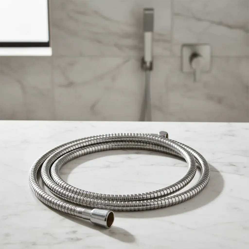 FLEXIBLE DE DUCHA ACERO INOXIDABLE 1,85 MTS SPIEGEL TAUMM - Imagen 2