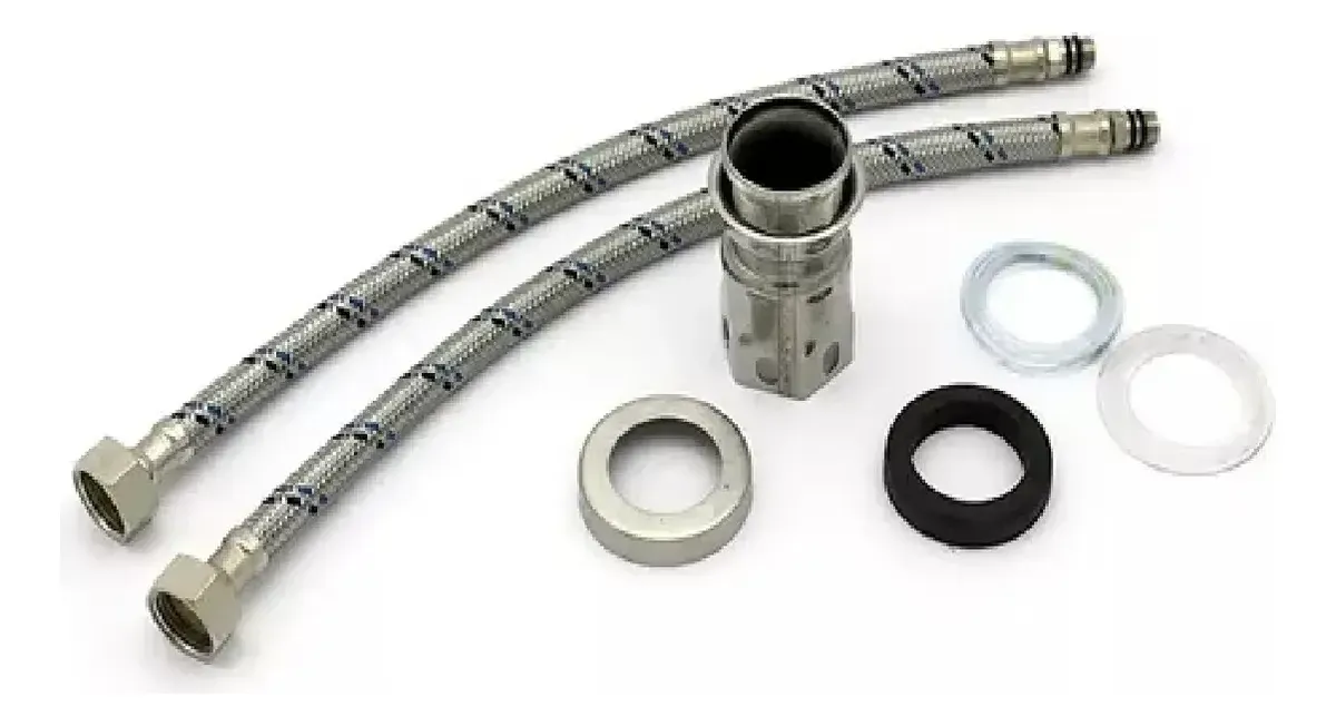 MONOMANDO LAVAMANOS ALTO MODERNO INOXIDABLE TAUMM 31CM - Imagen 6