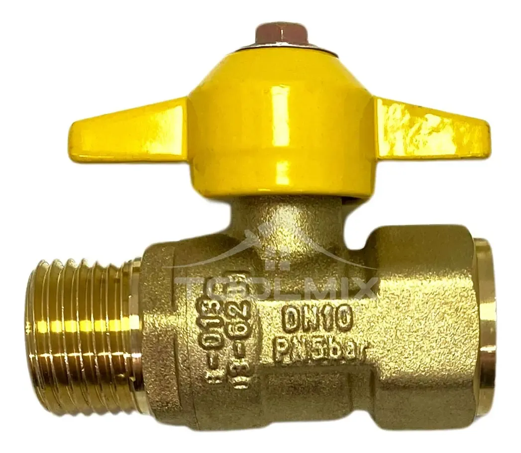 LLAVE PASO PARA GAS HI-HE 1/2 CERTIFICADA TAUMM - Imagen 5