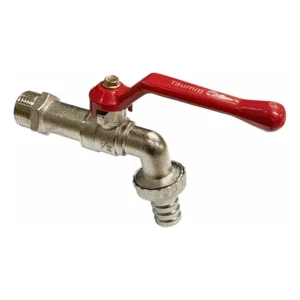 LLAVE BOLA JARDÍN LAVADERO ZAMAK 1/2 PULGADA TAUMM