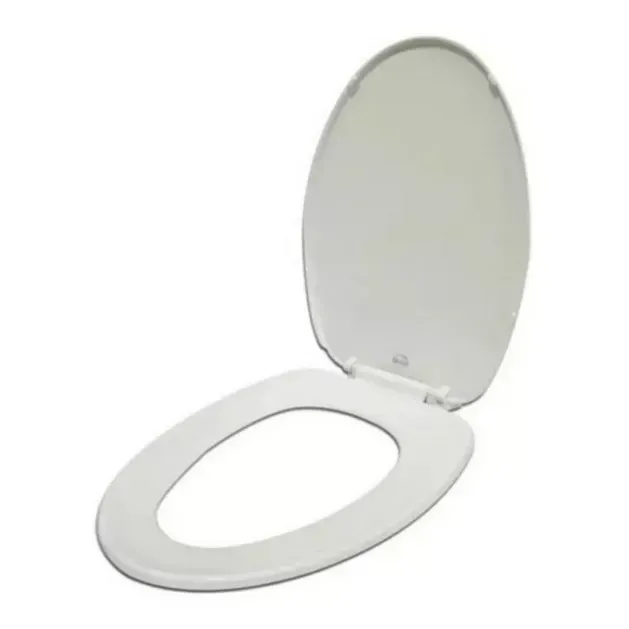 ASIENTO Y TAPA PARA WC COLOMBA BLANCO TAUMM - Imagen 3