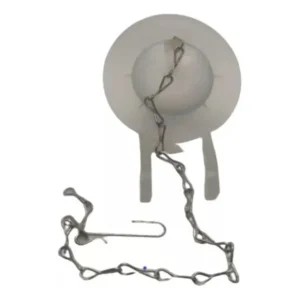 FLAPPER PARA ESTANQUE WC CON CADENA METÁLICA TAUMM