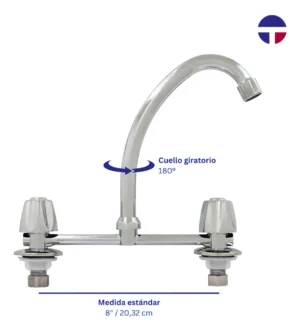 LLAVE COMBINACIÓN LAVAPLATO TÄUMM ANTONELLA