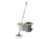 2 BALDES DE LIMPIEZA PEDAL 10 LT CON MOPA TWIST