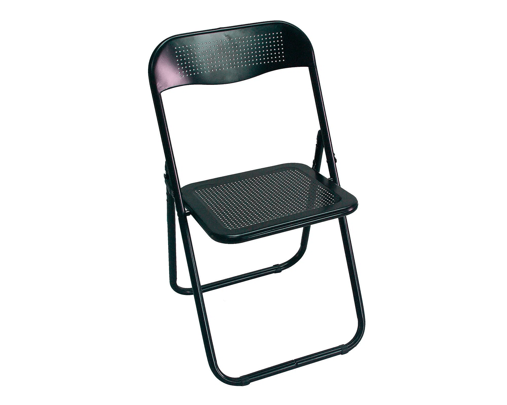 SILLA PLEGABLE METÁLICA HOLES