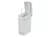 BASURERO PEDAL DELGADO 10 LT BLANCO