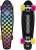 TABLA DE SKATEBOARD RETRO POLY CRUISER NEON CHECKERS